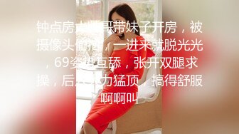 钟点房大帅哥带妹子开房，被摄像头偷拍，一进来就脱光光，69姿势互舔，张开双腿求操，后入大力猛顶，搞得舒服啊啊叫